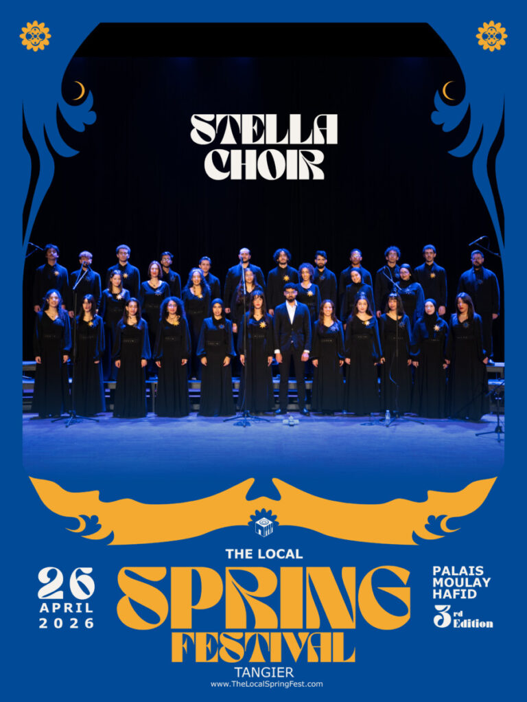 Stella Choir performing at The Local Spring Festival 2026 in Tangier